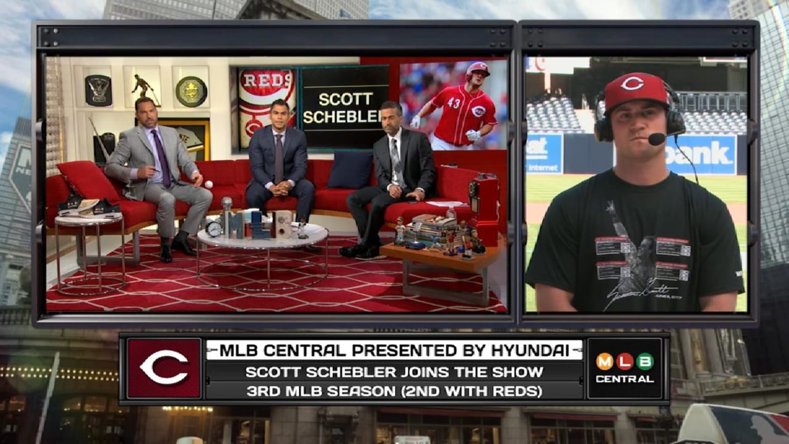 Scott Schebler discusses the Reds' season | 06/14/2017 | MLB.com