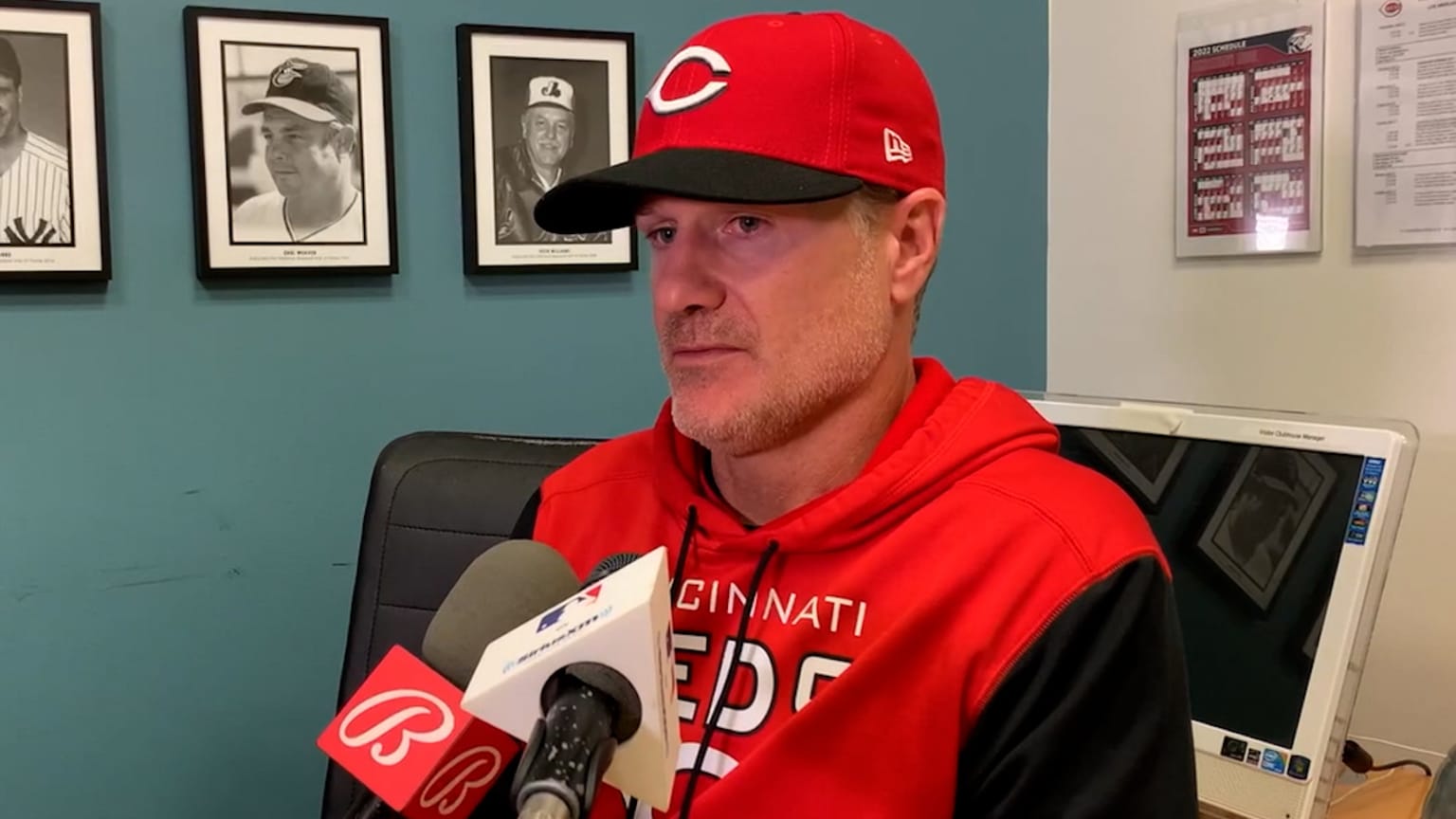 Bell talks about facing Dodgers, Sanmartin's outing | 04/14/2022 | MLB.com