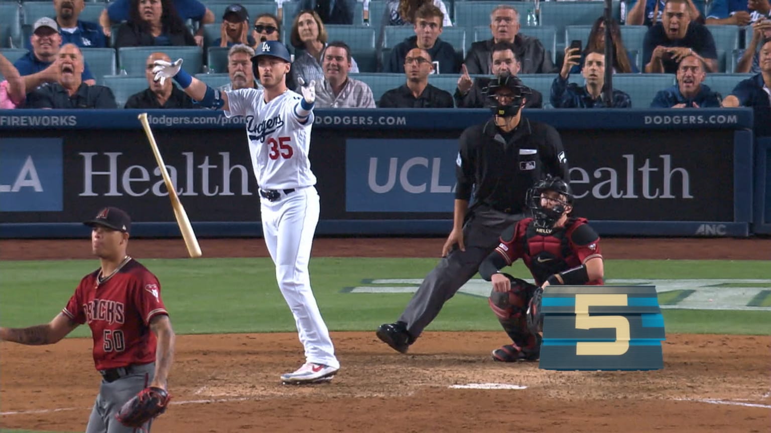 Belli S No 5 Bat Flip Of 2019 12 16 2019 Los Angeles