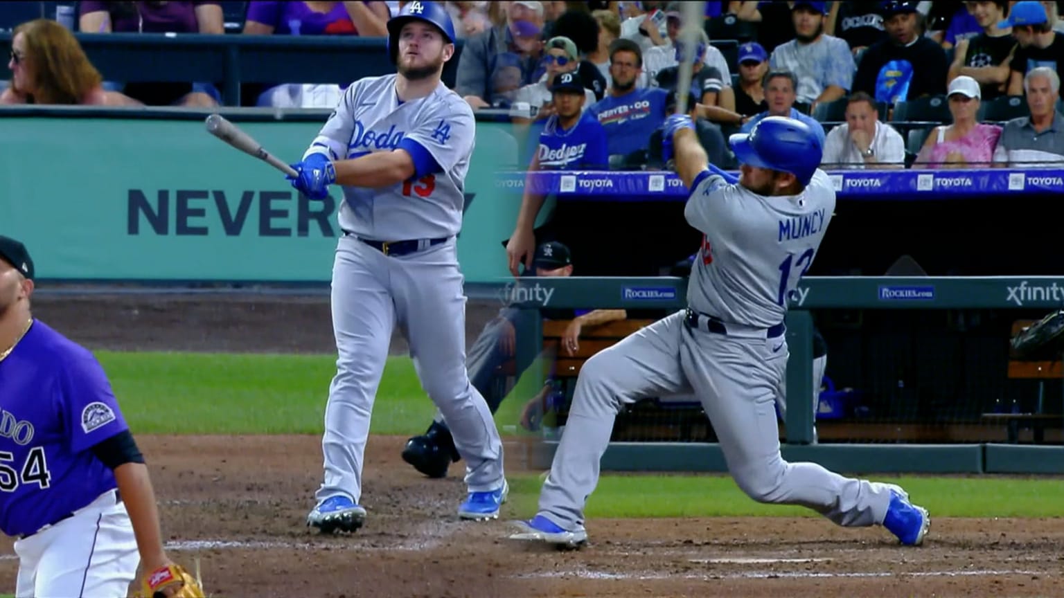 Max Muncy�s 5RBI game 07/17/2021 Los Angeles Dodgers