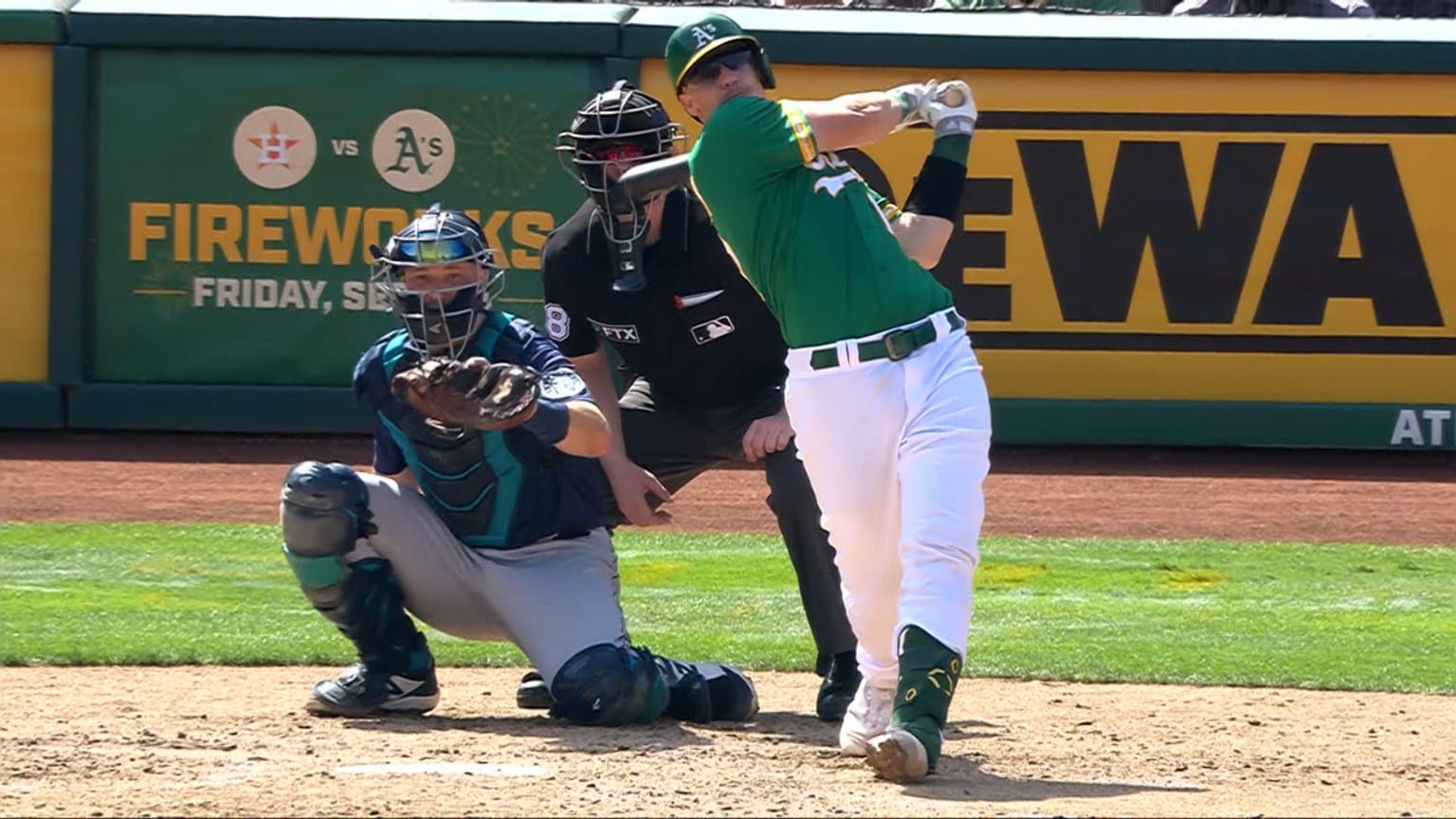Sean Murphy�s solo home run 09/23/2021 Los Angeles Dodgers