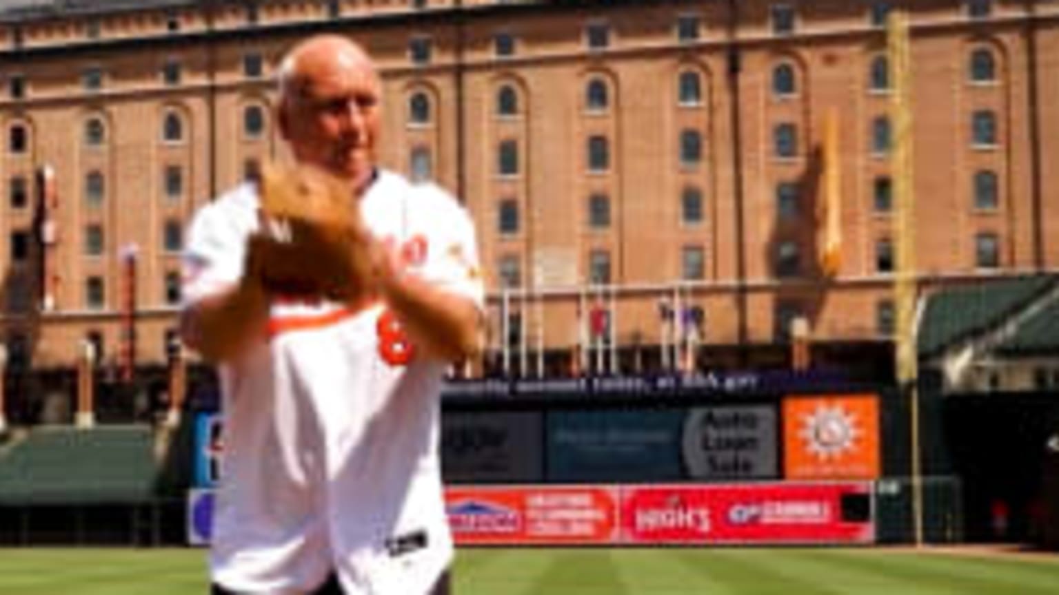 Cal Ripken Jr s First Pitch 09 06 2020 San Francisco Giants