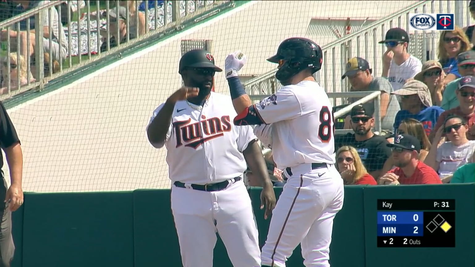 Jimmy Kerrigan's RBI single 02/23/2020 St. Louis Cardinals