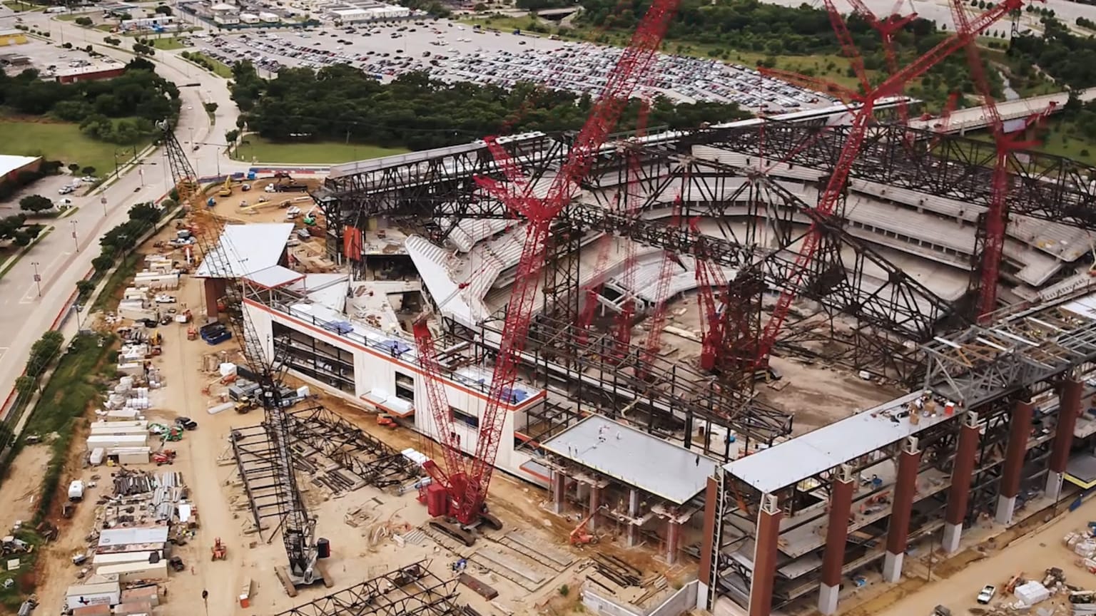 Globe Life Field Aerial View | 06/05/2019 | Texas Rangers