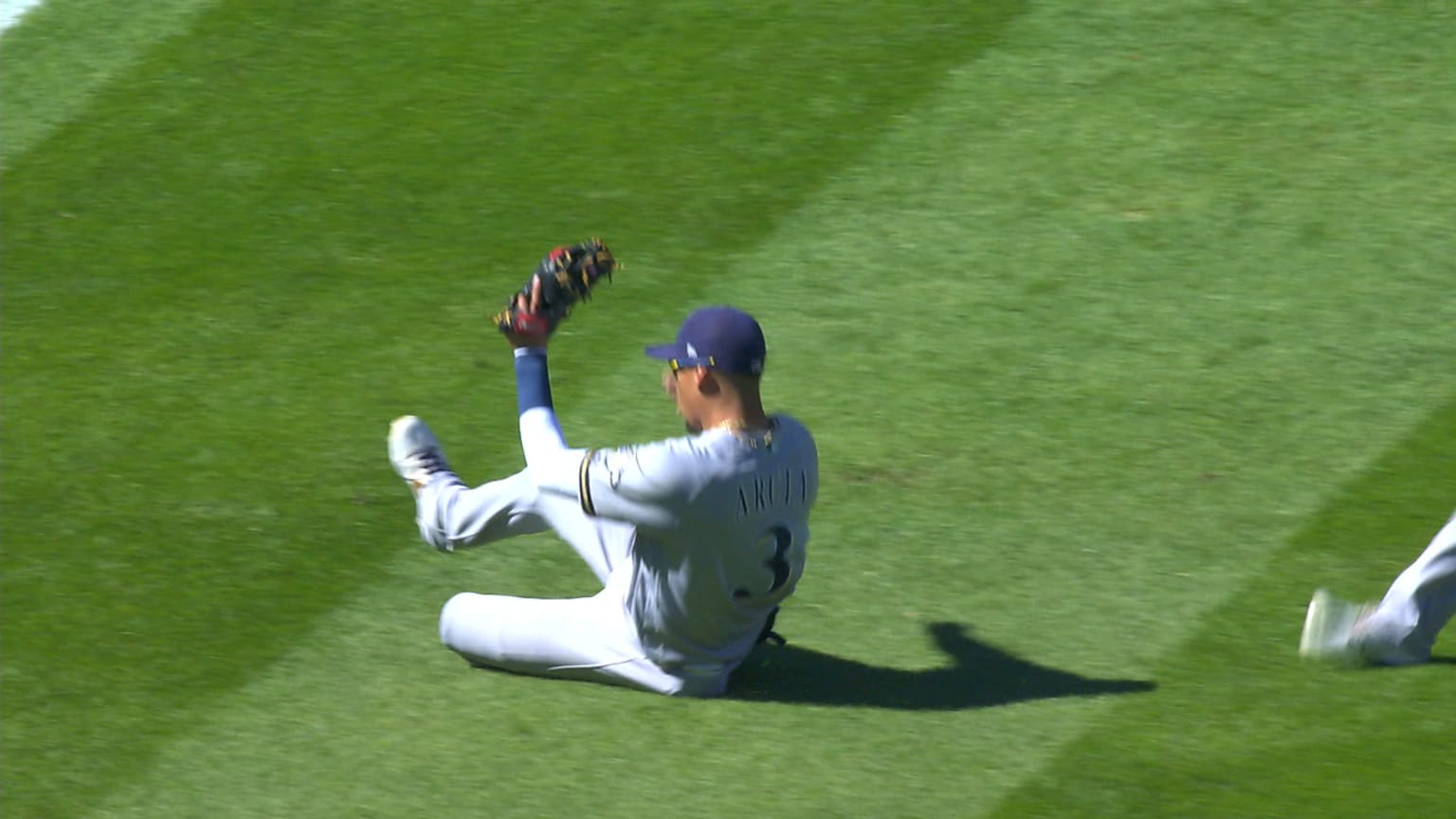 MIL@COL: Arcia makes a great sliding catch in the 4th | 09/29/2019 ...