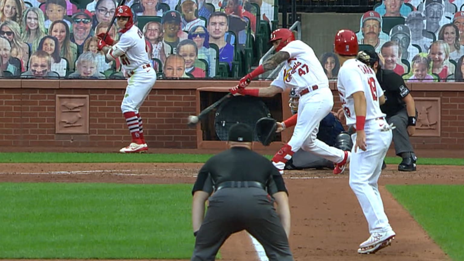 Rangel Ravelo lines an RBI single to left field | 09/08/2020 | St ...