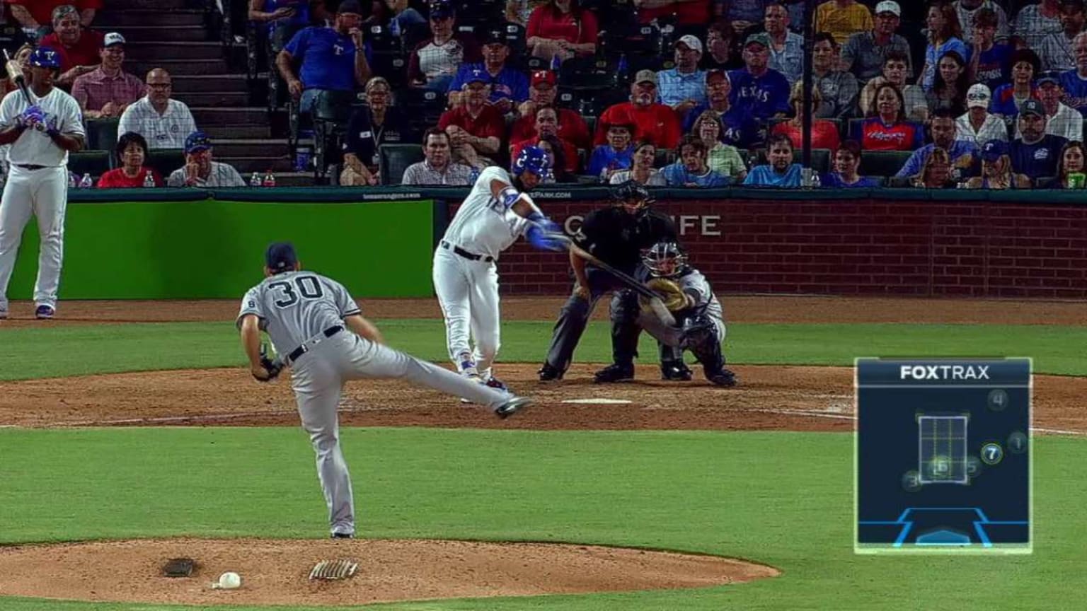 Mazara ends no-hit bid | 04/26/2016 | Texas Rangers