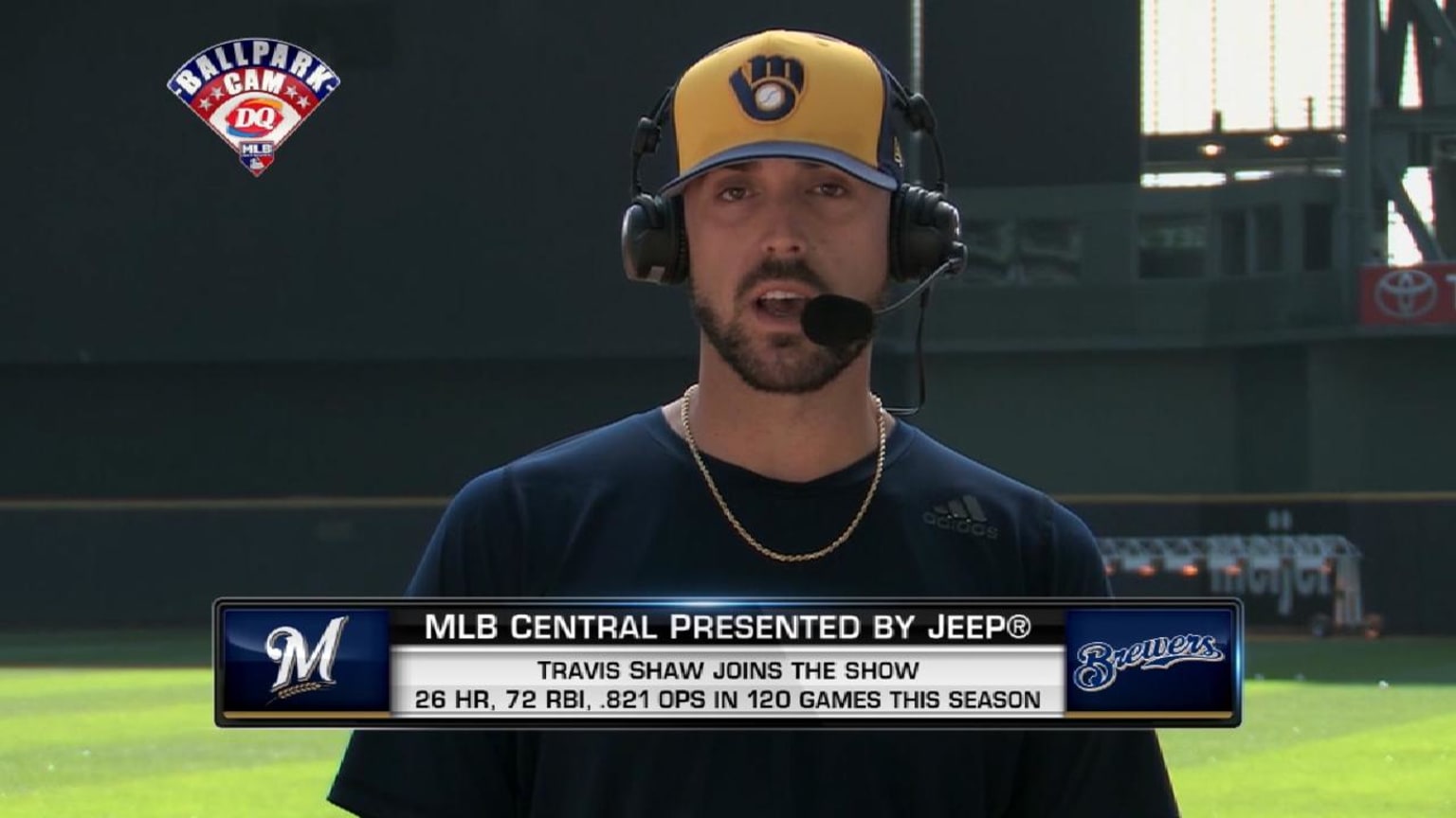 Travis Shaw joins MLB Central, 08/22/2018
