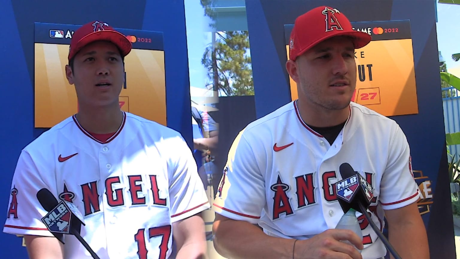 Ohtani, Trout talk ASG experience 07/18/2022 Seattle Mariners