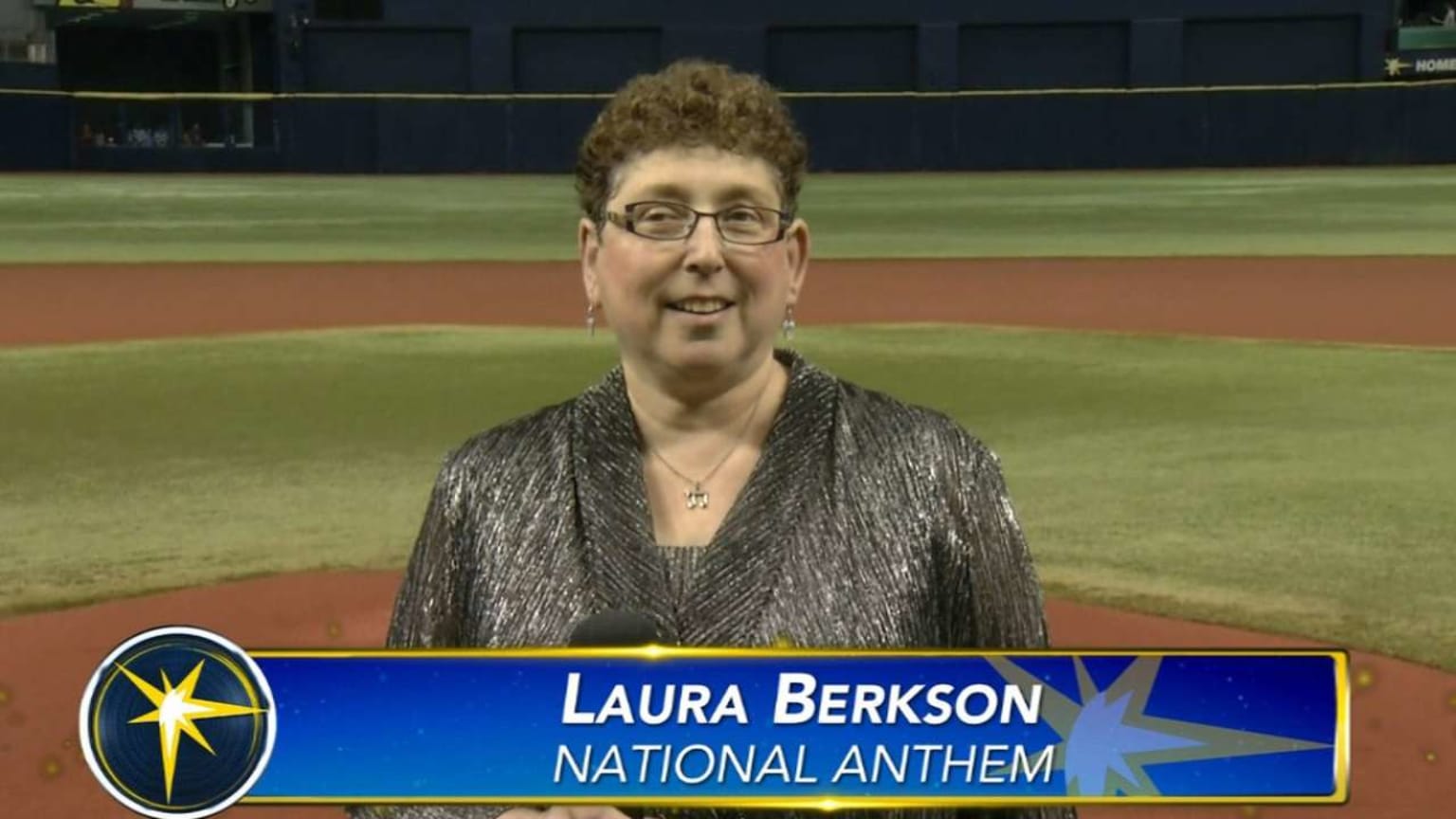 Laura Berkson sings the anthem on August 23, 2016 | 08/23/2016 | Baltimore Orioles