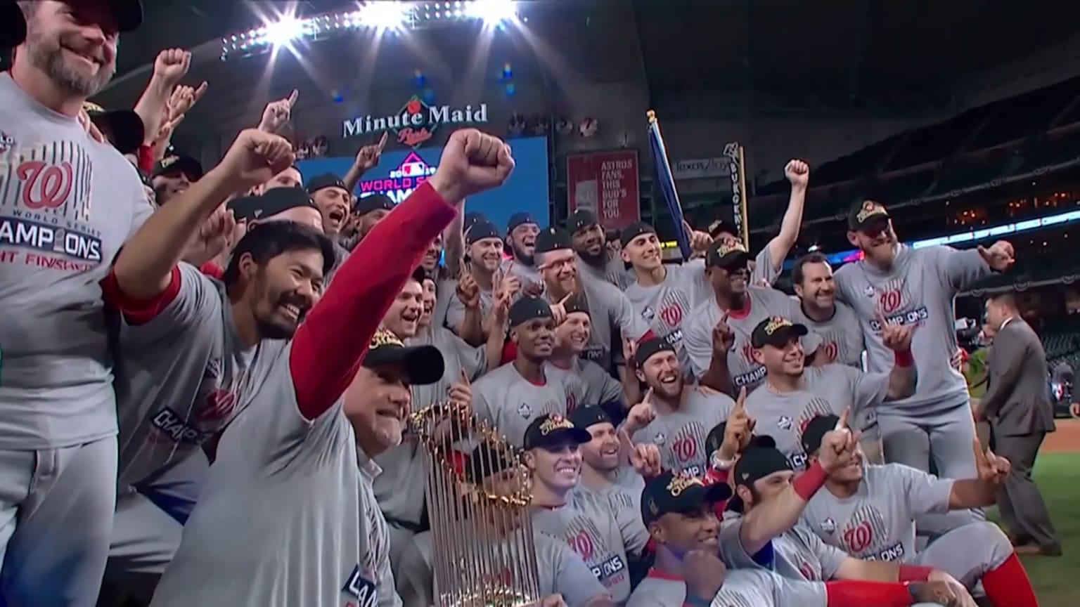 Thank you for staying in the fight with us | 11/04/2019 | Washington Nationals