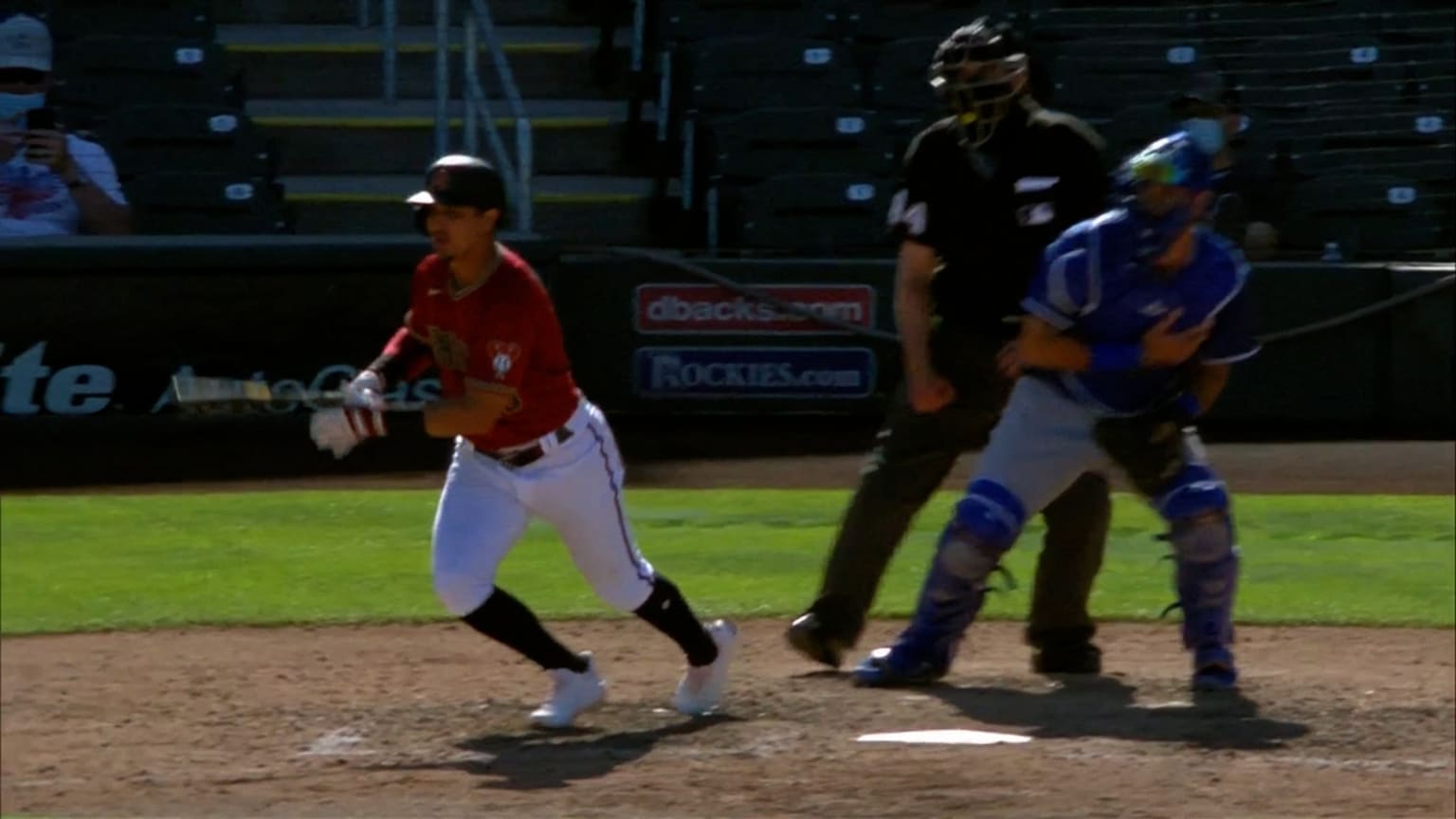 Josh Rojas hits an RBI single to right field | 03/18/2021 | Arizona ...