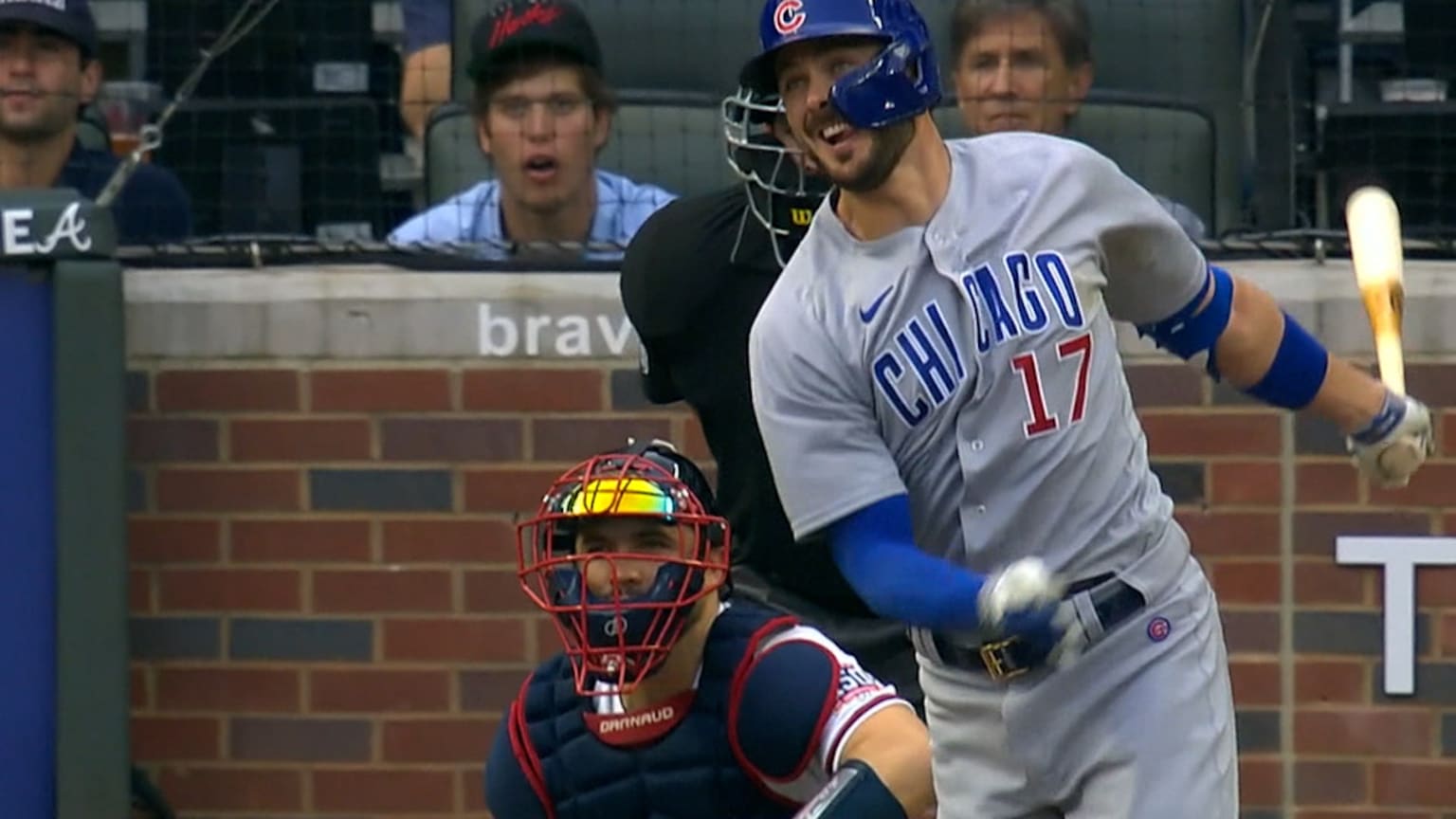 Kris Bryant's RBI single 04/29/2021 Atlanta Braves