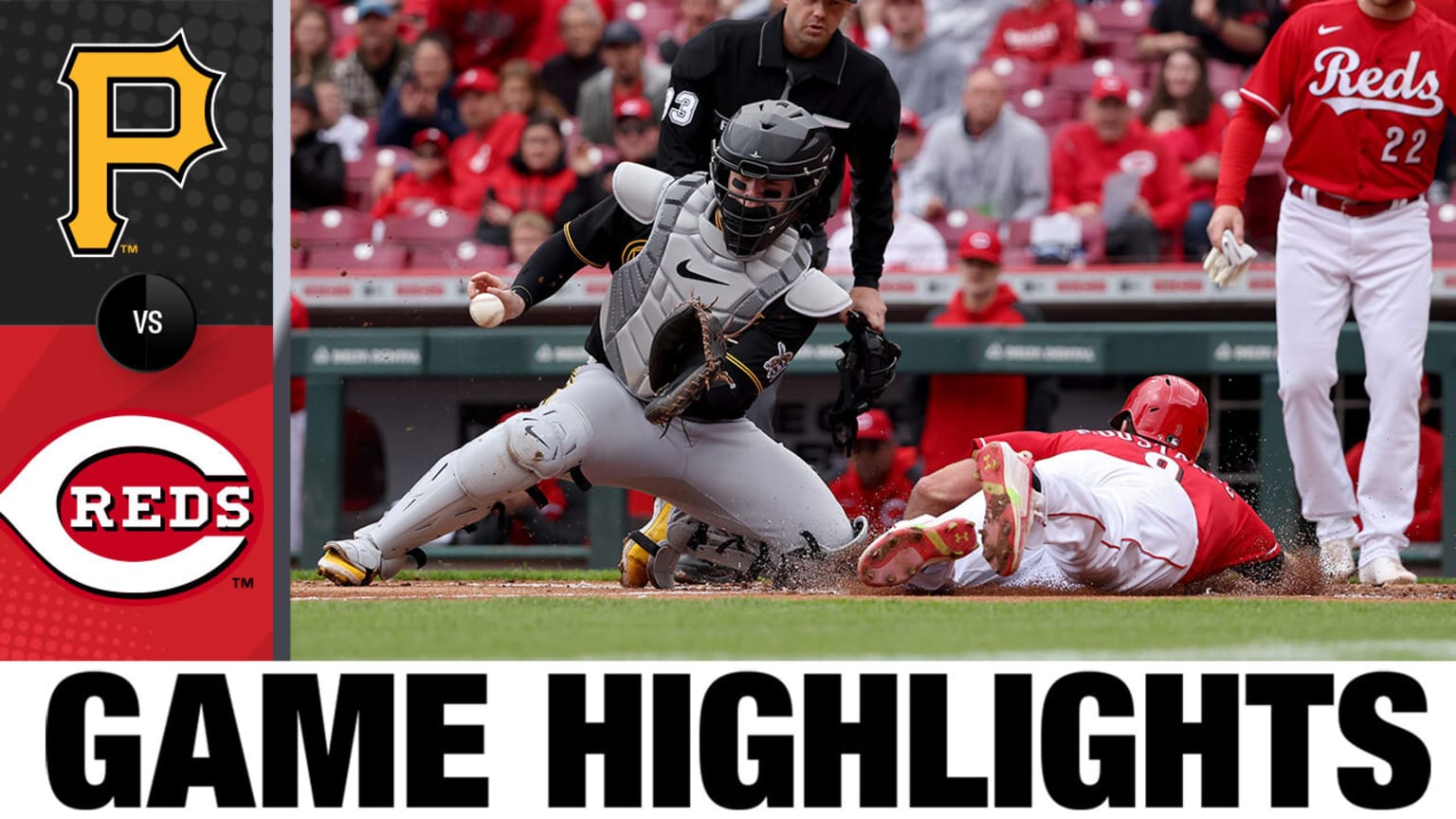 Reds score seven in the 8th in win over Pirates | 05/07/2022