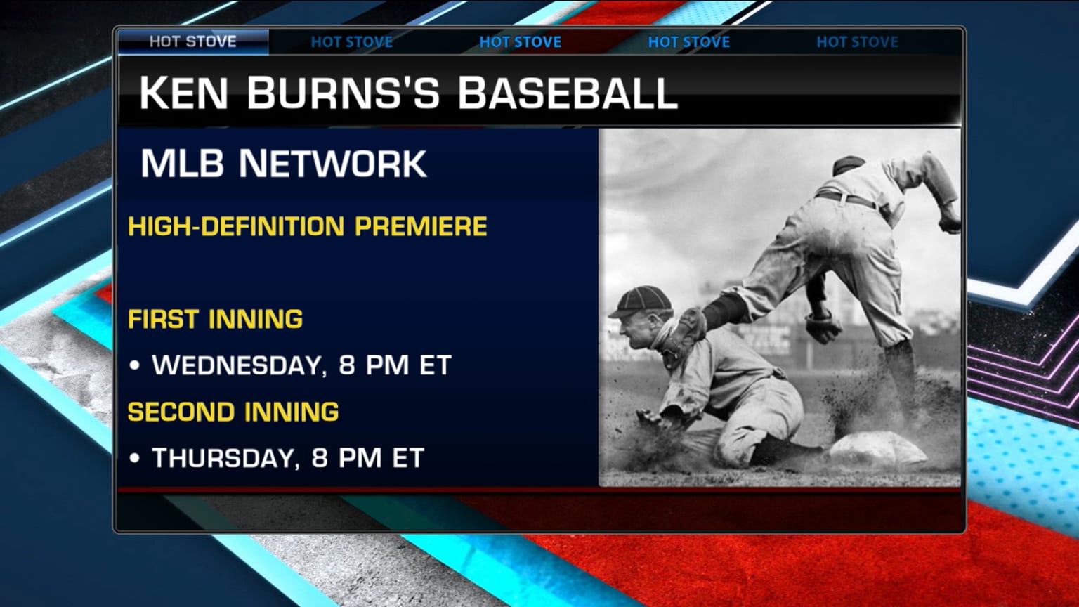 Ken Burns on Baseball in HD 11/03/2020 MLB