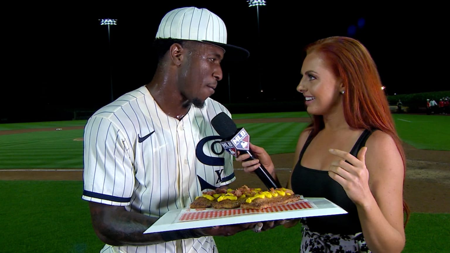 LG catches up with Tim Anderson after his walk-off HR | 08/12/2021 ...