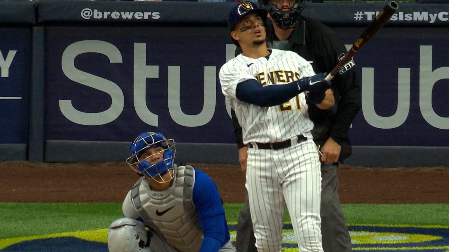 Measuring the stats on Willy Adames' home run, 07/21/2023