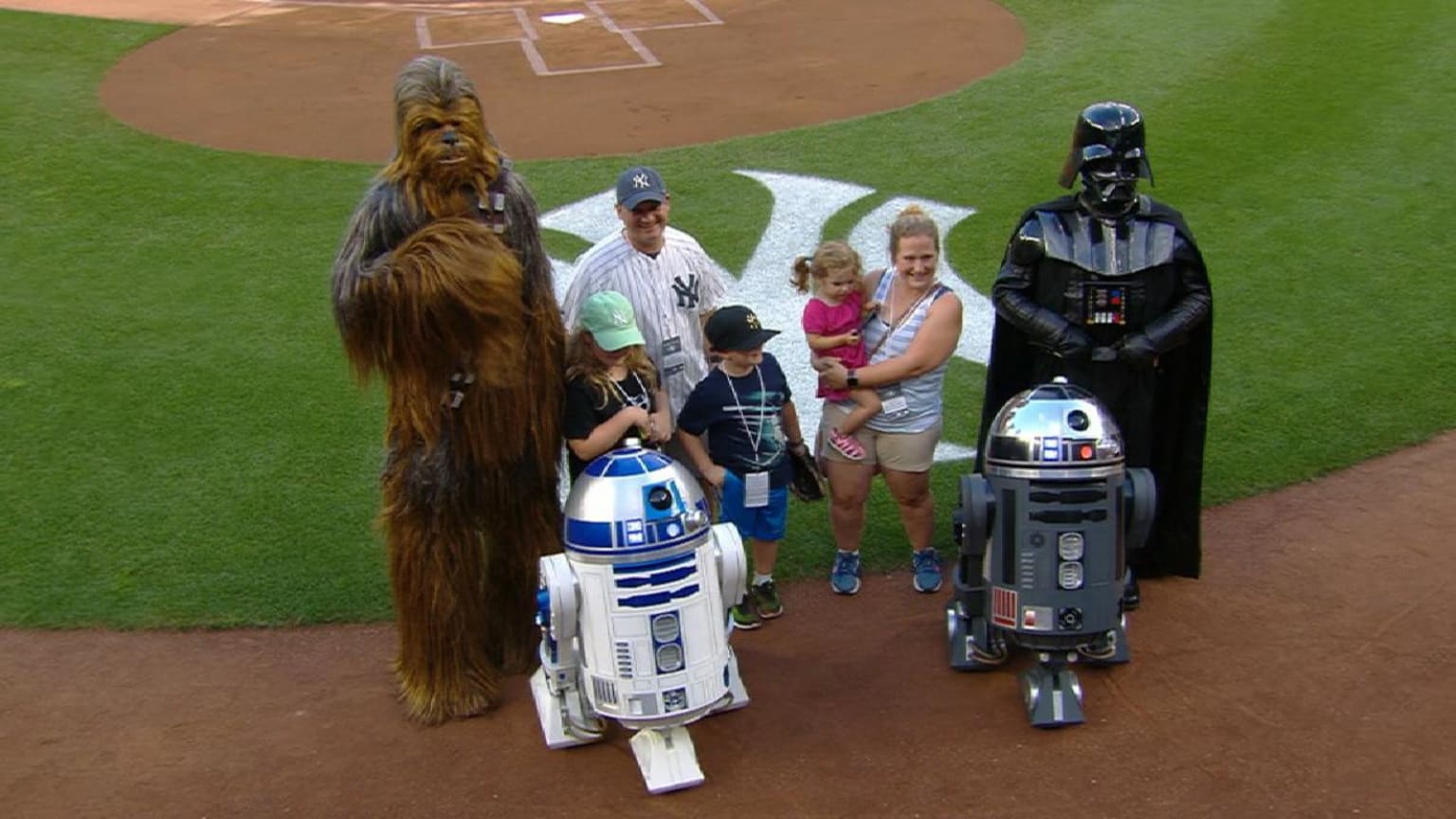 Yankees' Star Wars night 08/25/2017 Philadelphia Phillies