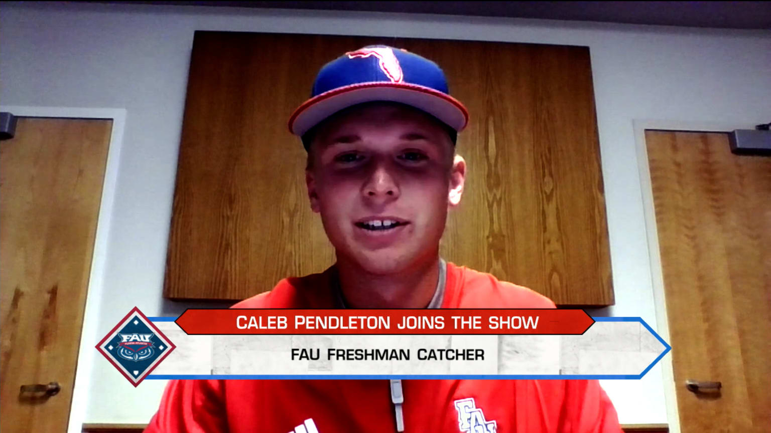 Pendleton on hitting two grand slams in college debut | 02/24/2021 ...