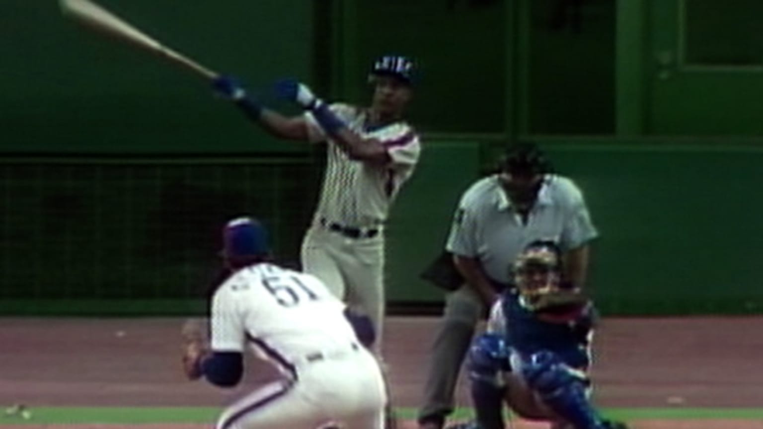 Darryl Strawberry Slow Motion Home Run Baseball Swing Hitting Mechanics  Video 