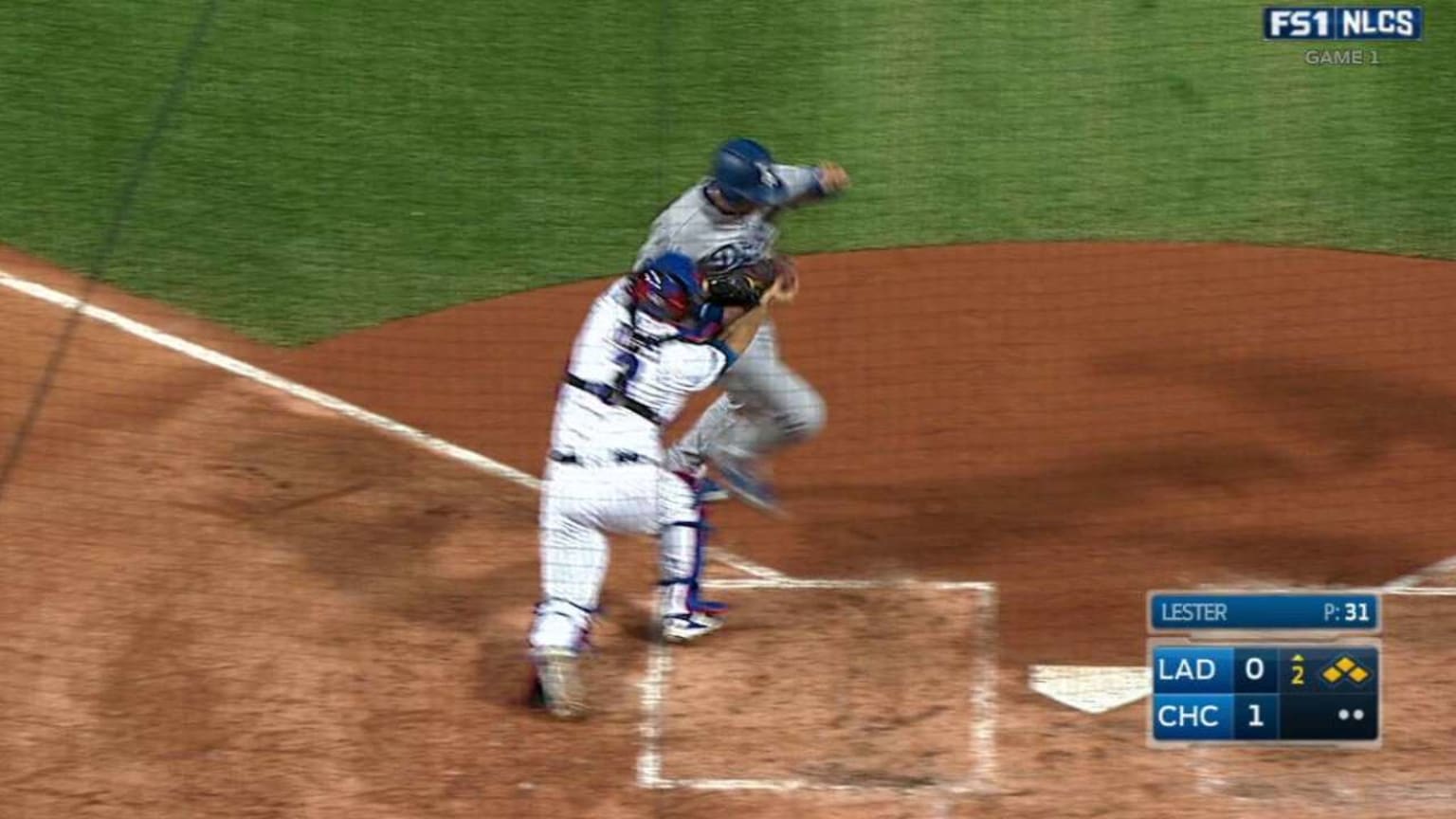 Zobrist's clutch outfield assist 10/15/2016