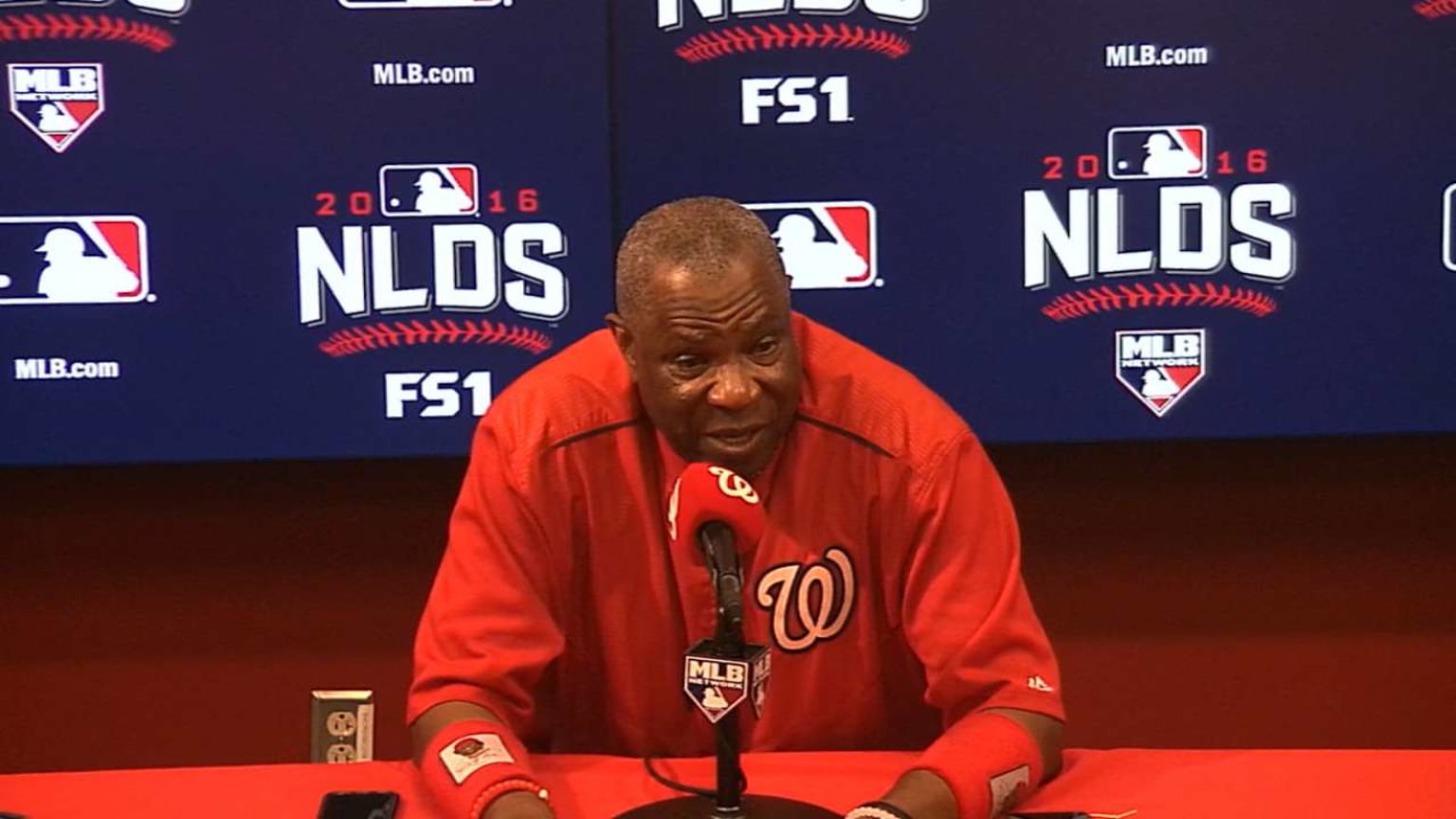 LADWSH Gm1 Baker on constructing the playoff roster 10/07/2016