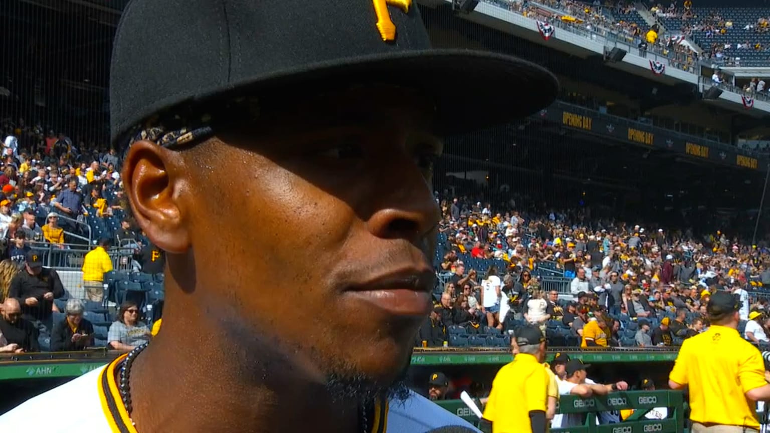 Ke'Bryan Hayes on signing an extension, home opener | 04/12/2022 ...