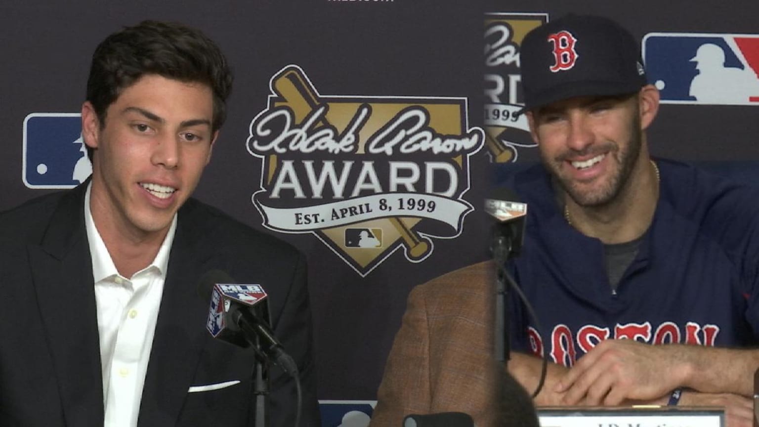 2018 Hank Aaron Award winners 10/27/2018 Milwaukee Brewers