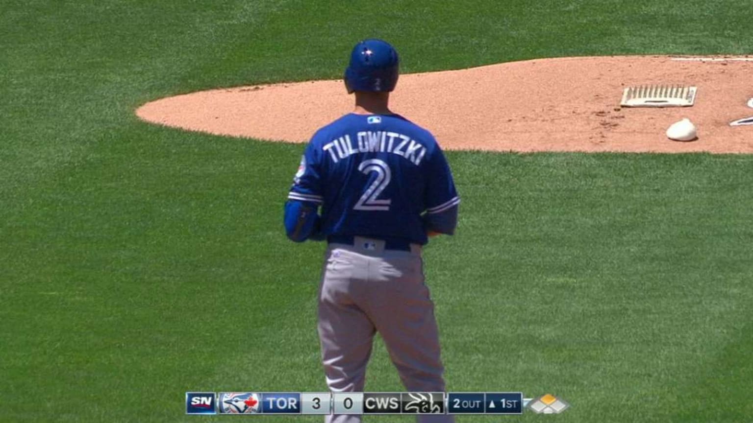 TOR@CWS: Tulo doubles down the line in left | 06/25/2016 | Toronto Blue ...