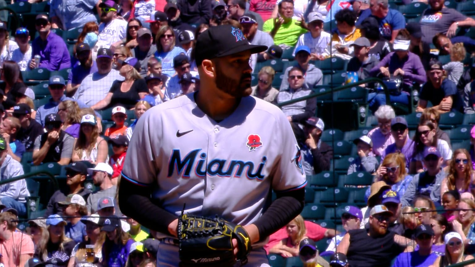 Pablo López's five strikeouts 05/30/2022 Miami Marlins