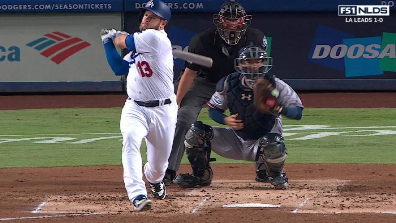 2007 NLDS Gm1: Burrell's first postseason home run 