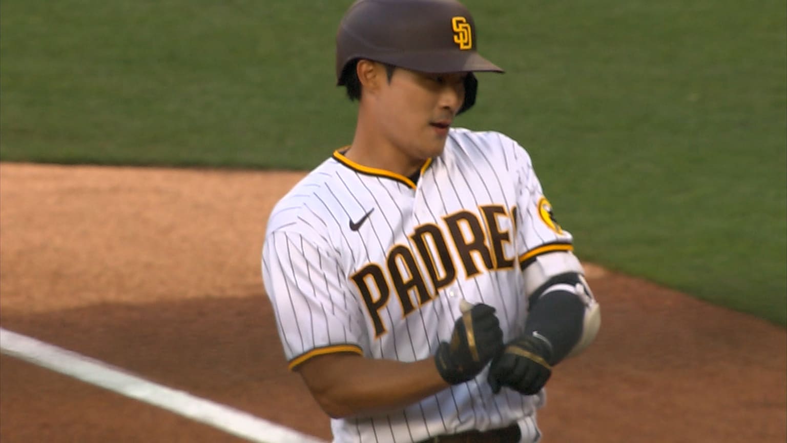 HaSeong Kim rips single to record first hit, RBI 04/03/2021 San