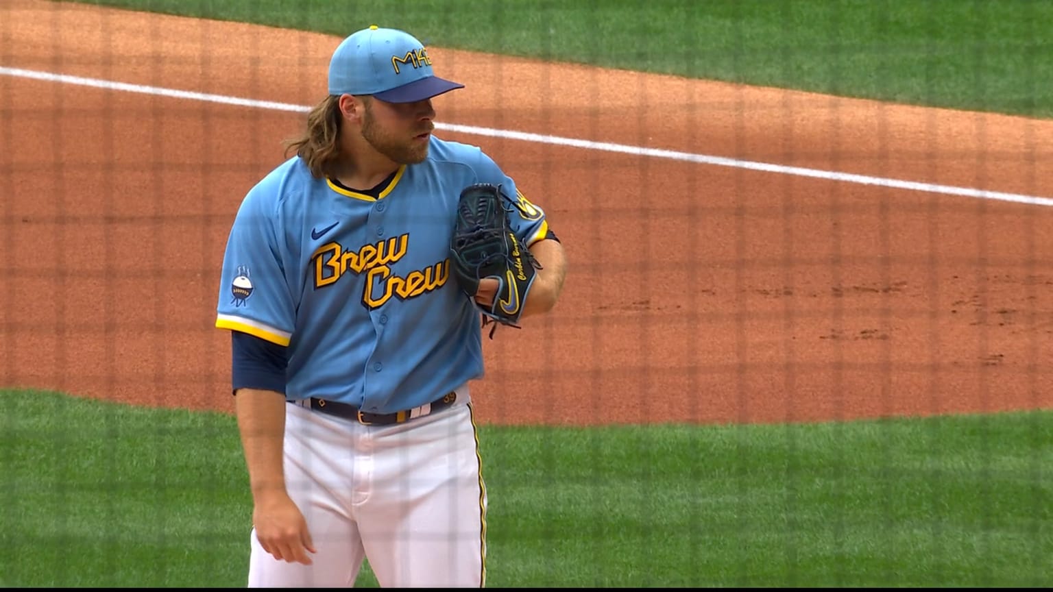 Corbin Burnes' five strikeouts 07/22/2022 Milwaukee Brewers