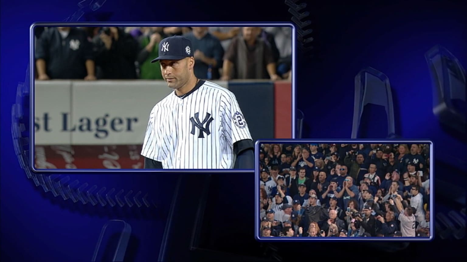 Derek Jeter receives final roll call at Yankee Stadium (Video)