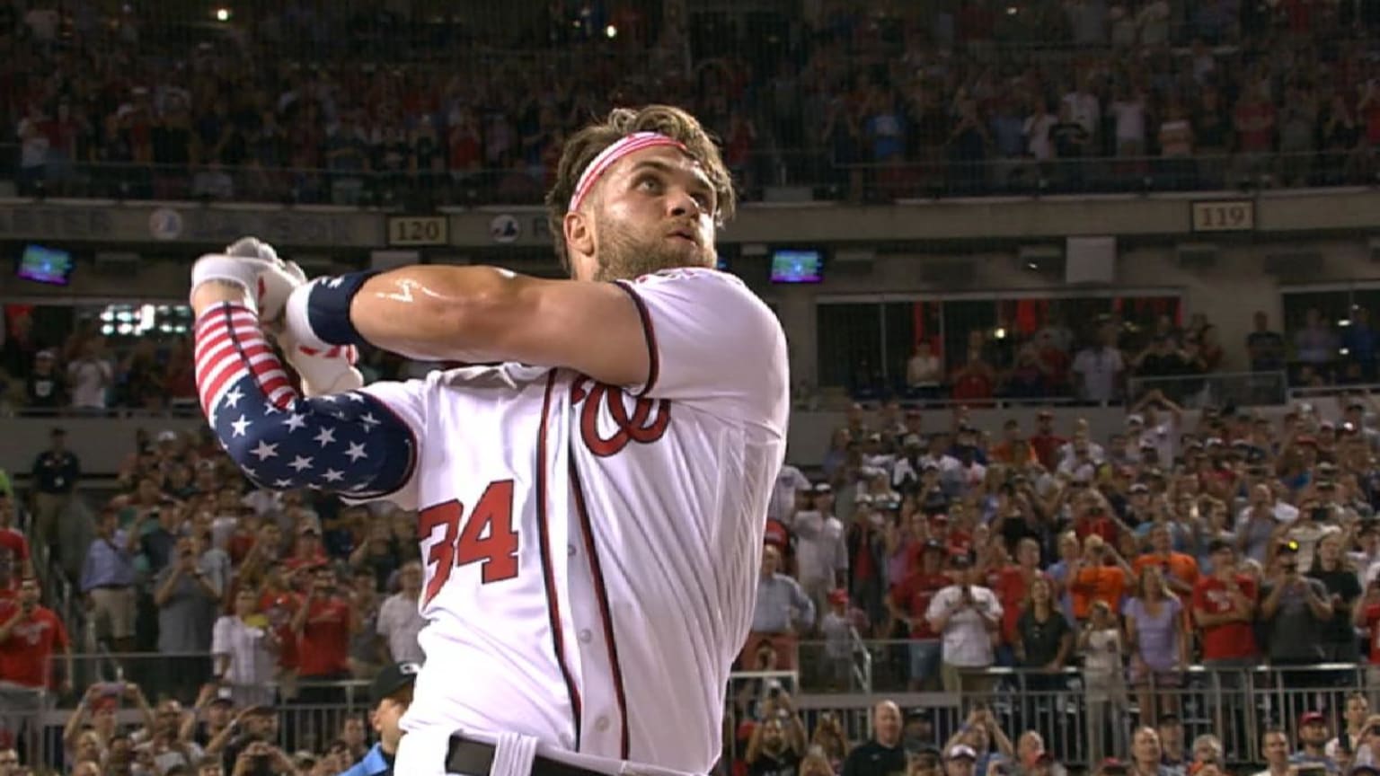 Hometown hero Bryce Harper wins HR Derby over Cubs slugger Kyle Schwarber