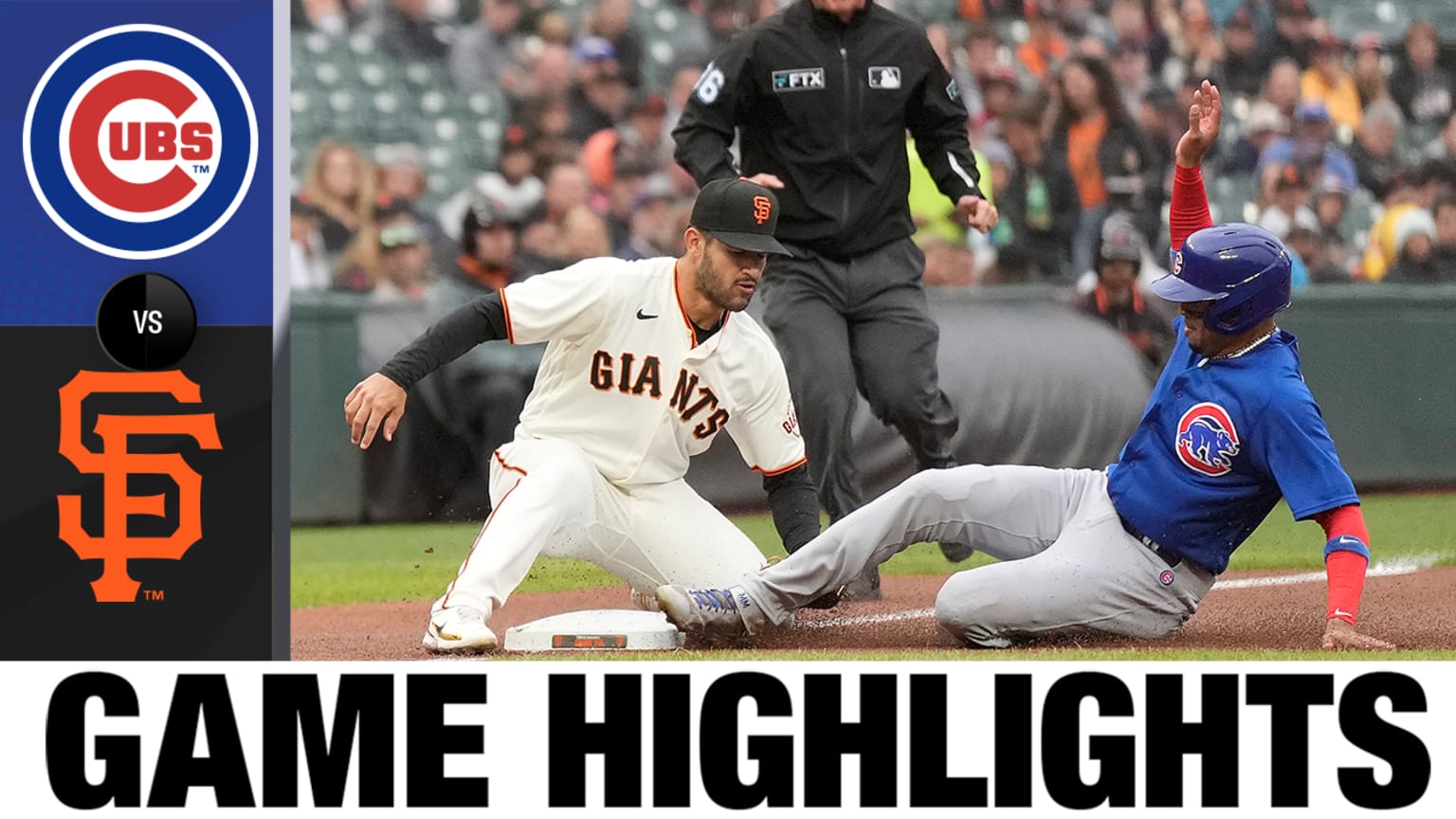 Chicago Cubs vs. San Francisco Giants Highlights