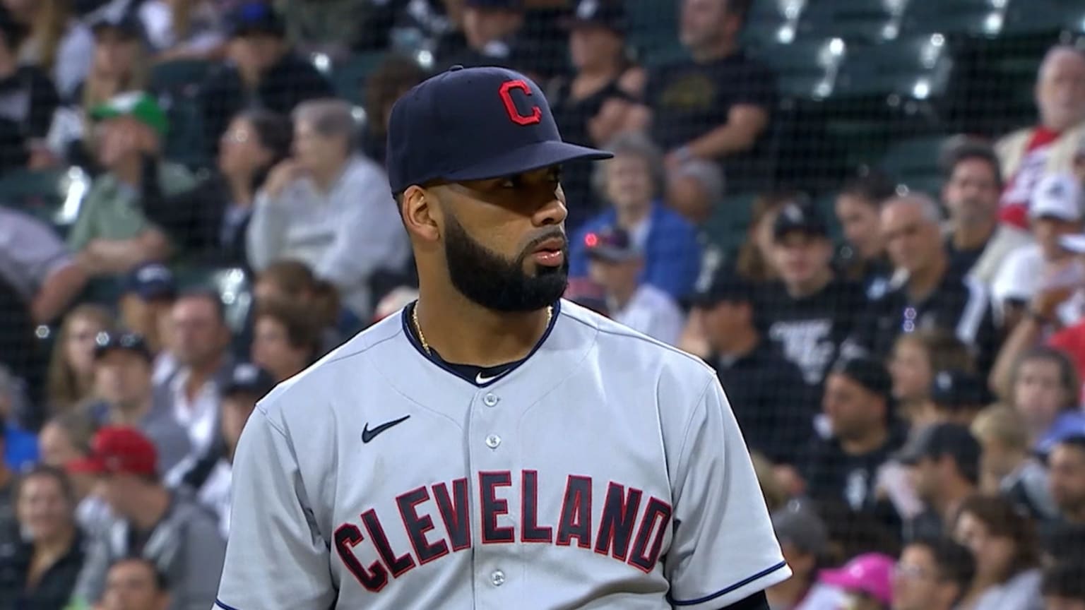 J.C. Mejia strikes out Zavala 07/30/2021 Cleveland Guardians