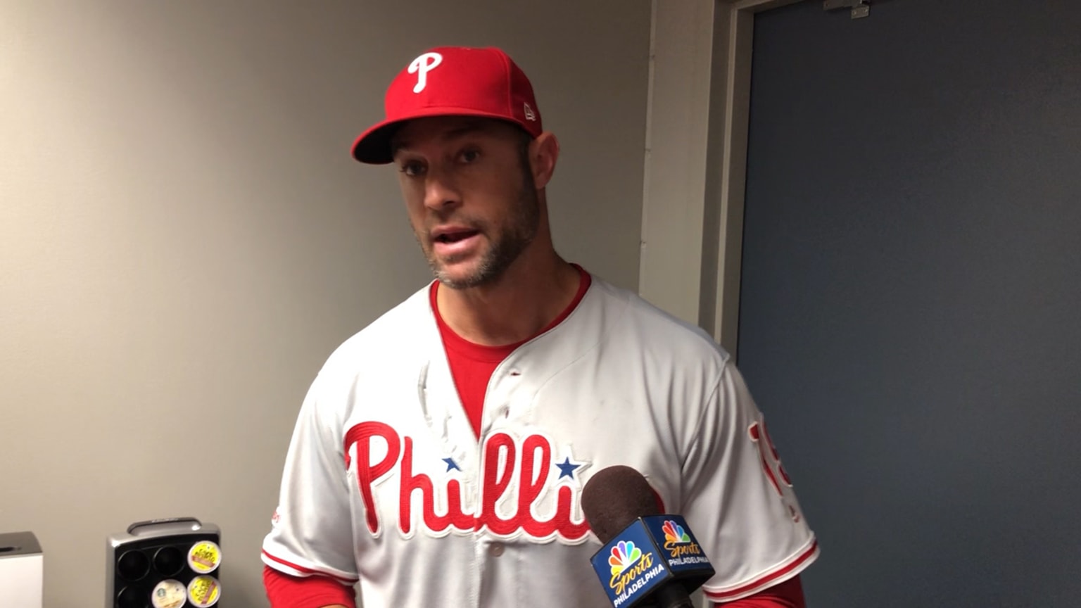 Phillies manager Gabe Kapler talks about the team being eliminated from the...