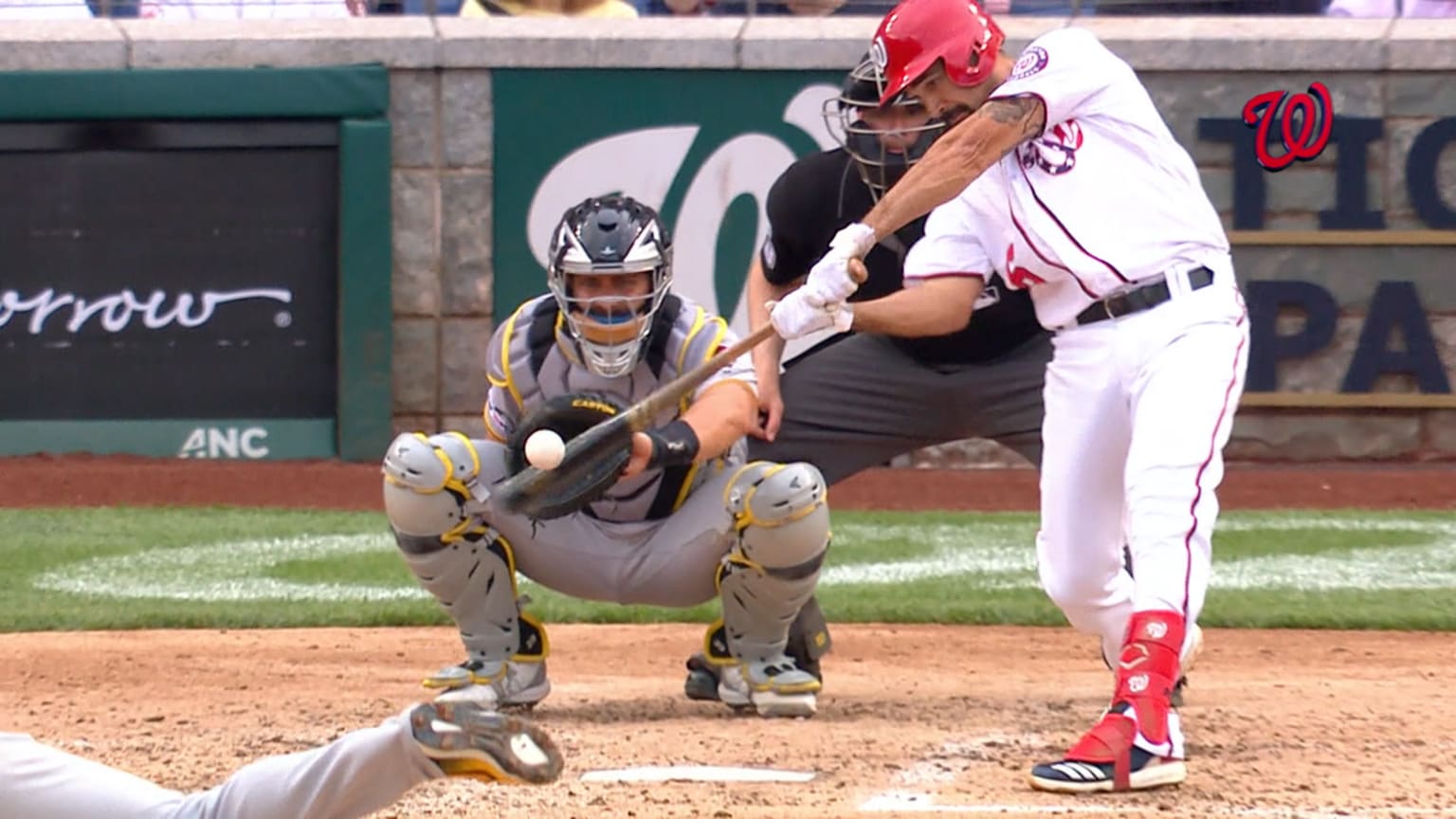 Rendon's double sets Nats record | 04/13/2019 | Washington Nationals