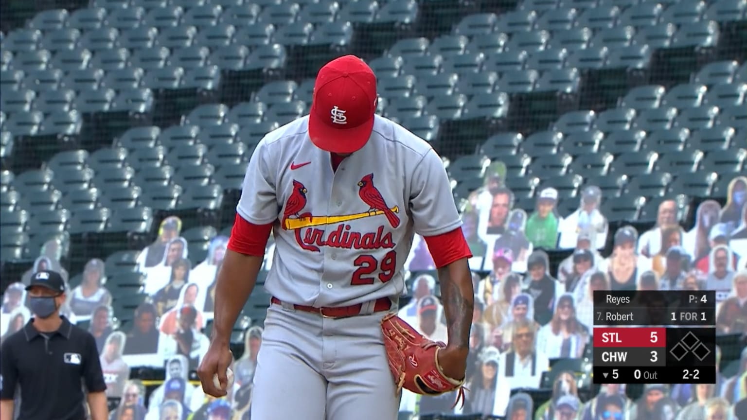 Alex Reyes strikes out side in return to the mound | 08/15/2020 | MLB.com
