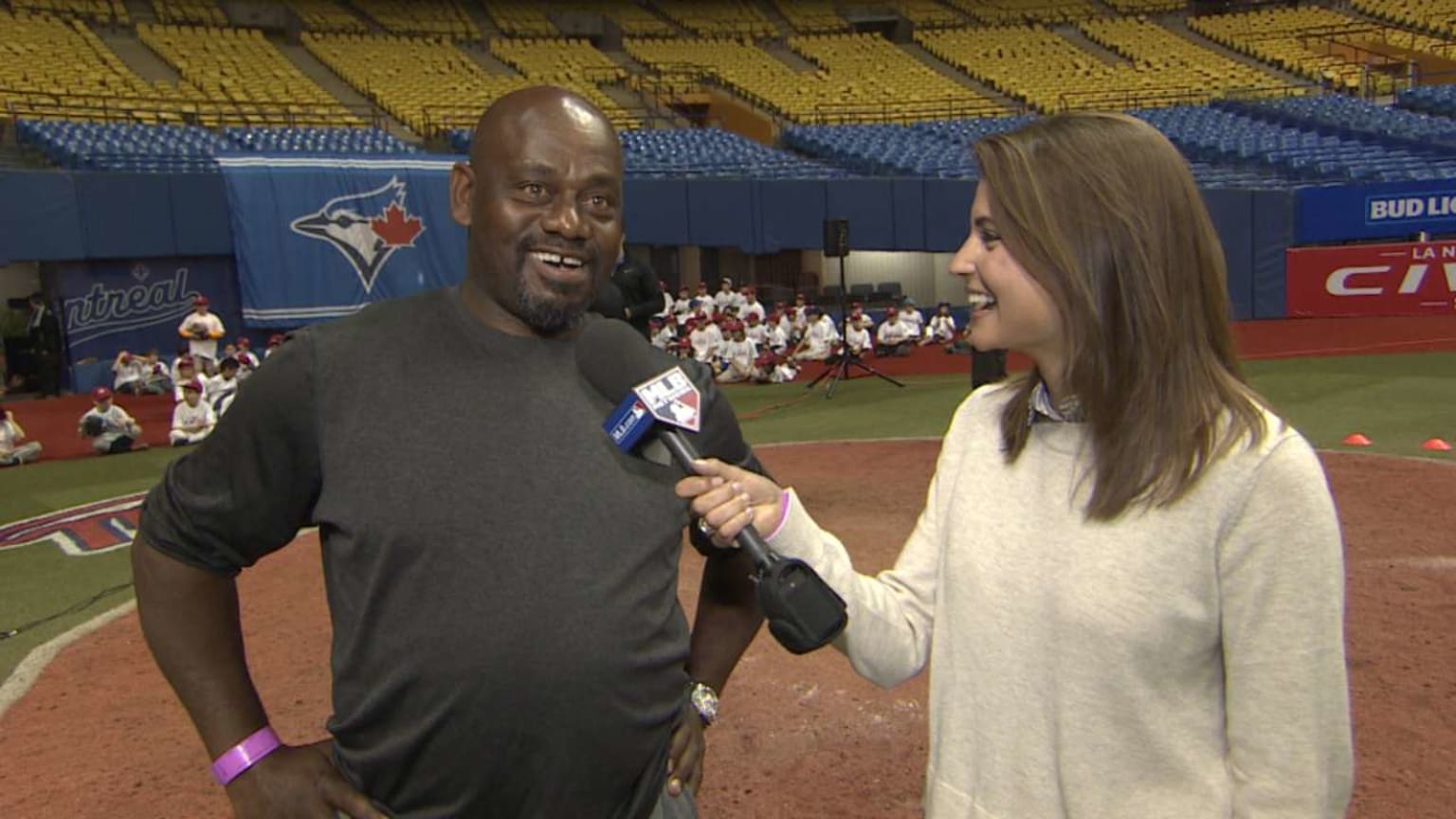 Grissom helps at Play Ball event 04/03/2017 San Francisco Giants