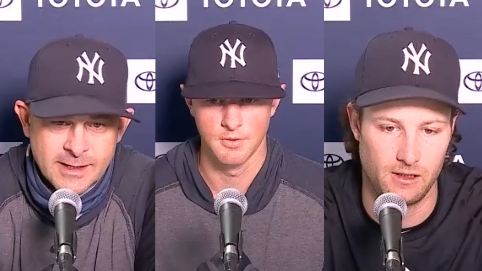 Yankees on postseason berth 09/22/2020 Toronto Blue Jays