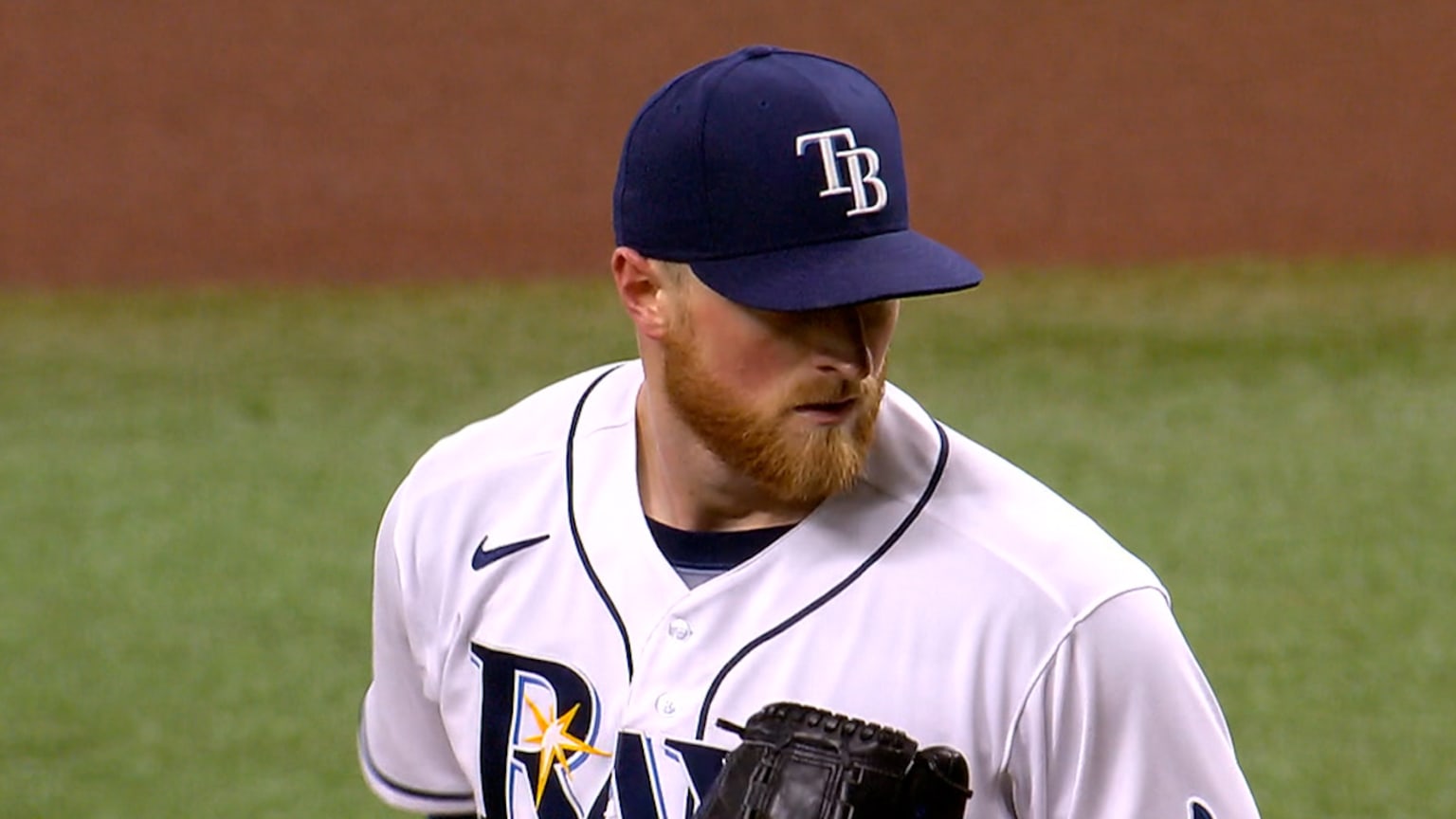 Rasmussen strikes out Springer for 1st out | 09/21/2021 | Tampa Bay Rays