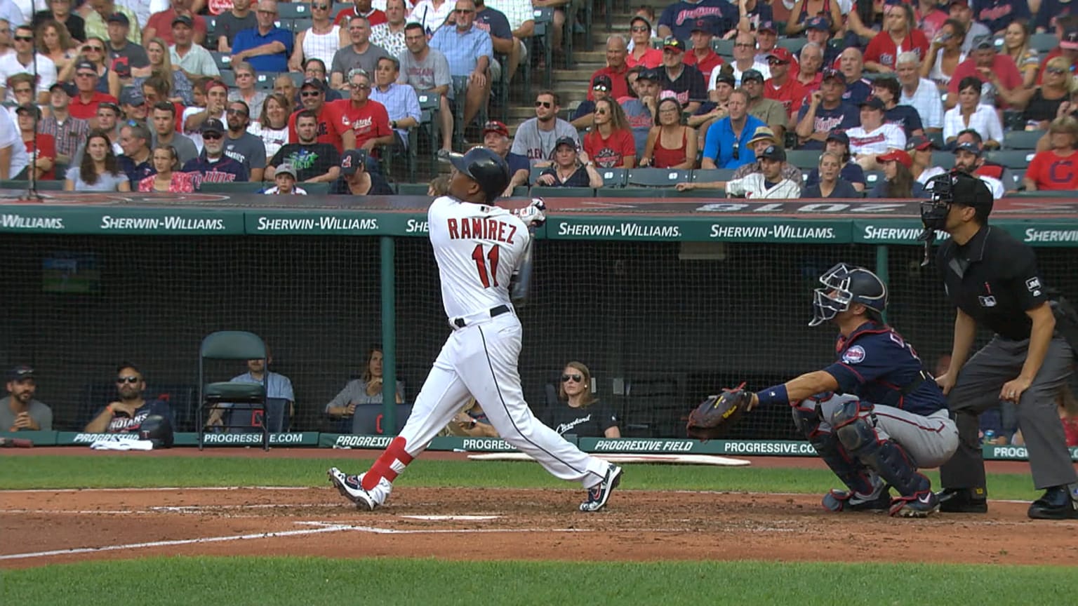 Ramirez's solo home run 07/13/2019 Cleveland Guardians