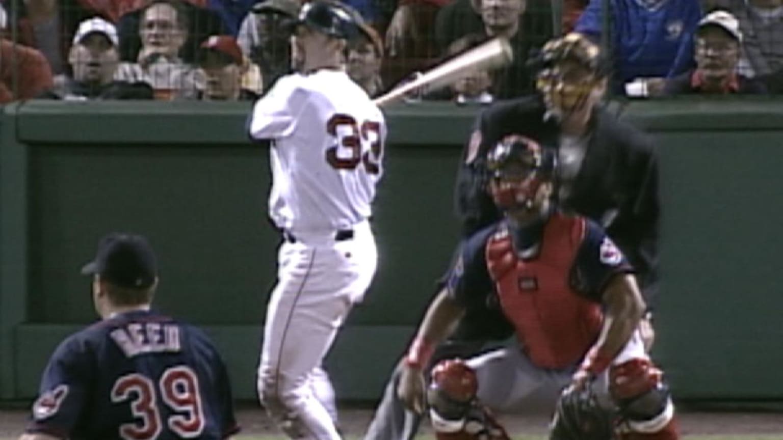 Varitek's two-run homer, 10/12/2004