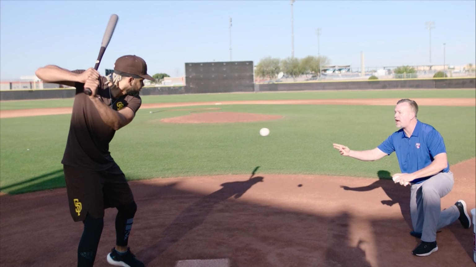 Fernando Tatis Jr. on approach, 03/10/2020