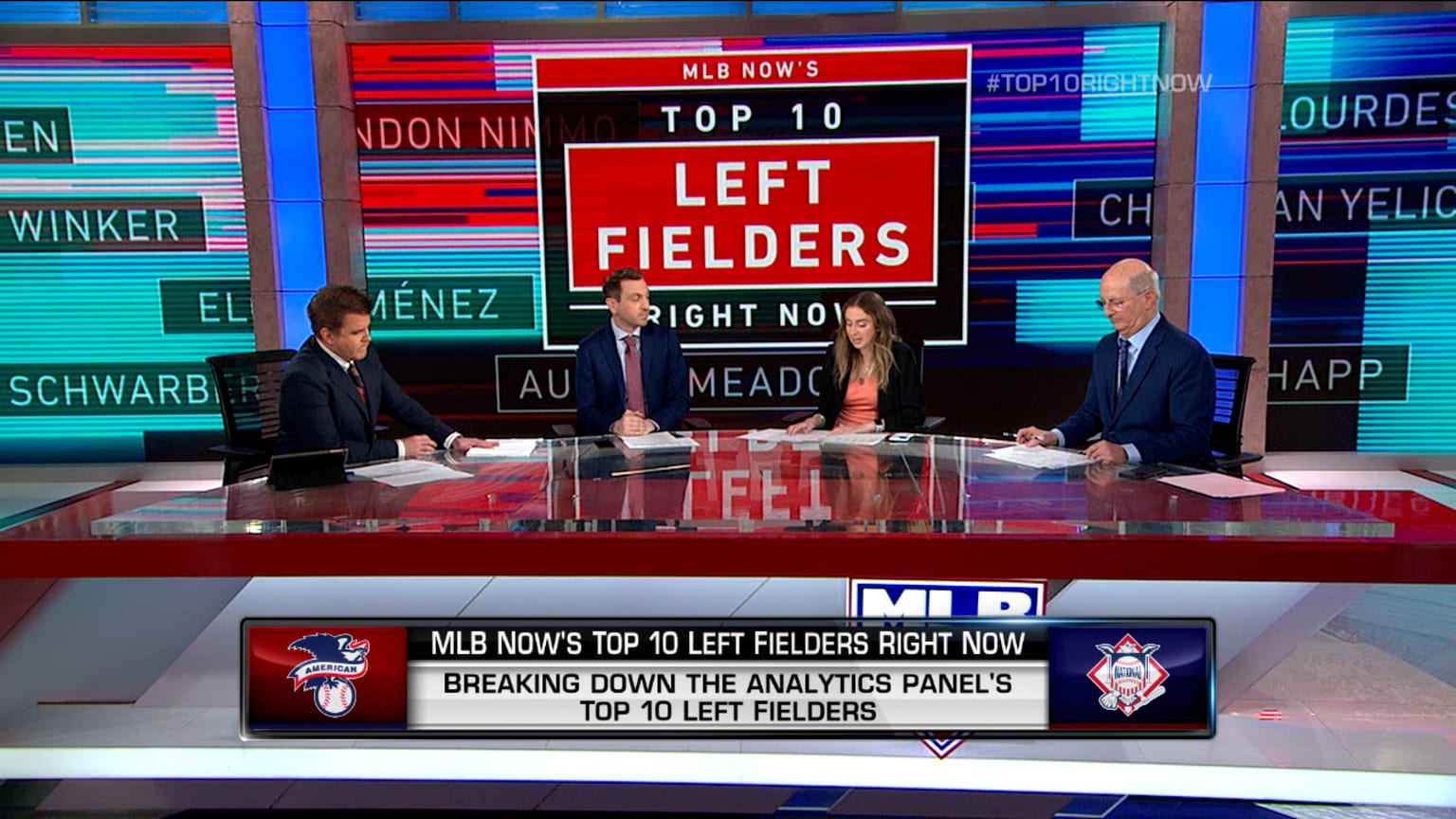 SABR panel gives their picks for Top 10 LF Right Now | 03/25/2022 | MLB.com
