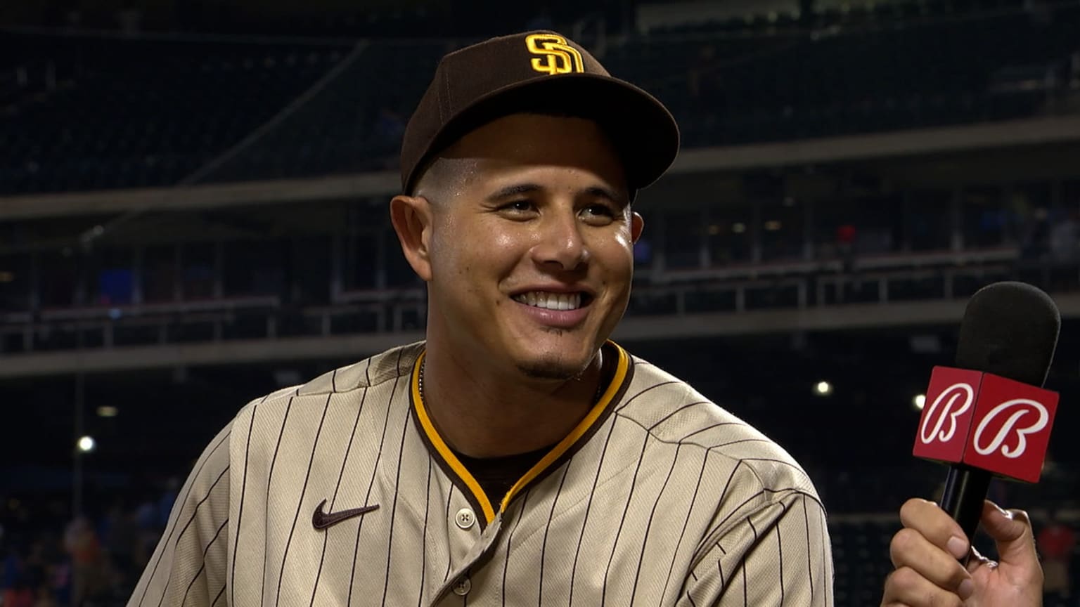 Manny Machado talks about his big two-run homer | 07/23/2022 | San Diego  Padres