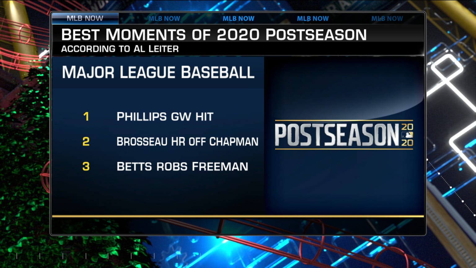 MLB Now's top postseason moments, 10/29/2020