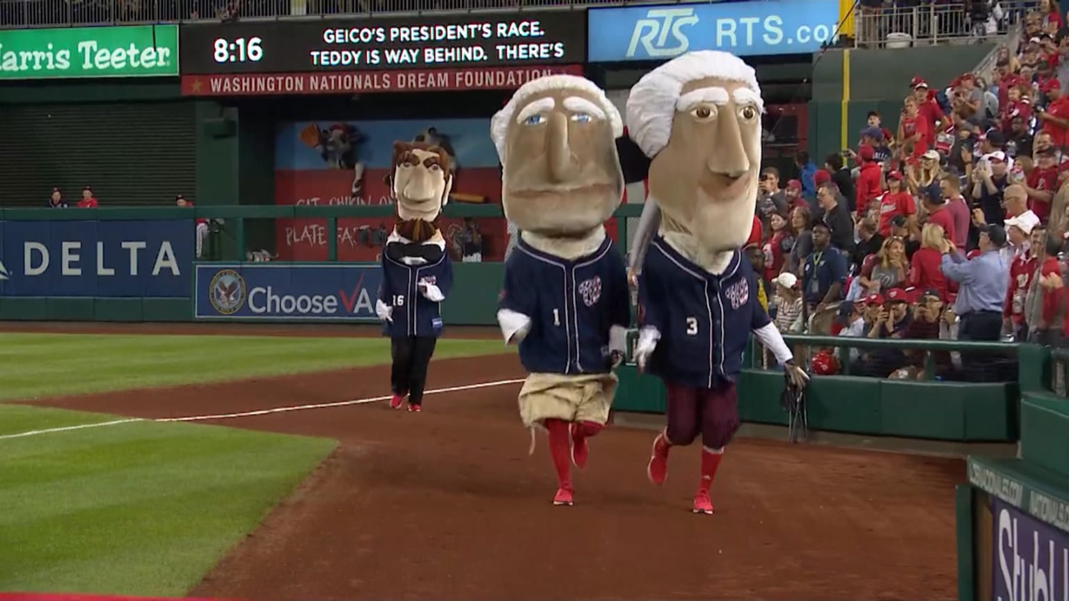 Watch a replay of the September 13 Presidents Race | 09/13/2019 ...
